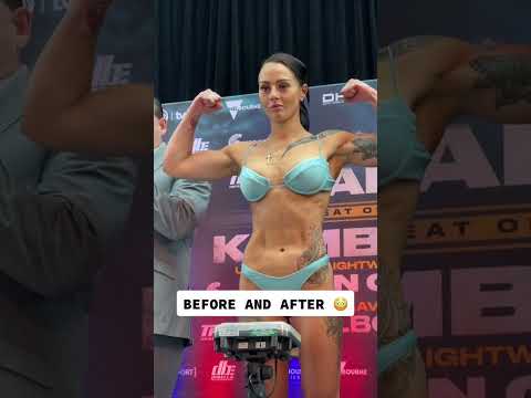 Cherneka Jhonson su antes y después de la pelea.  #mma #ufc #boxeomundial .