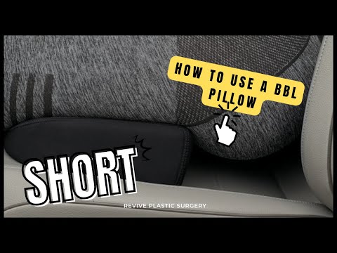 How to use a BBL Pillow