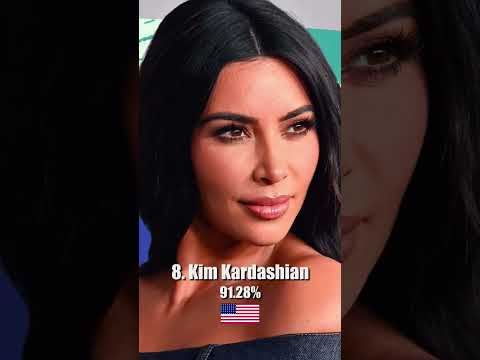 TOP 10 mujeres más bellas según la ciencia #actriz #belleza #mujeres #top10 #viral #mundo